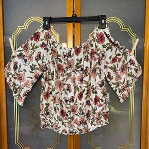 Floral Off-Shoulder Top